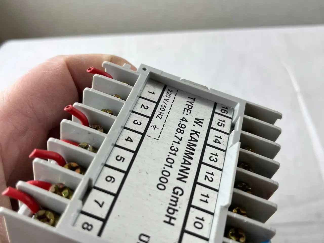 Billede 7 - W. KAMMANN GmbH 4.98.71.31.01.000 relæ / Interface