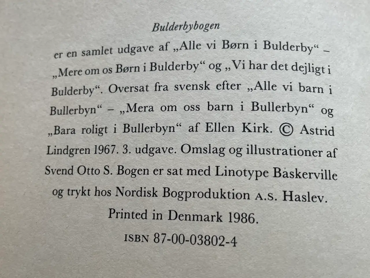 Billede 6 - Astrid Lindgren En tyrefægter i Småland, Bulderby.
