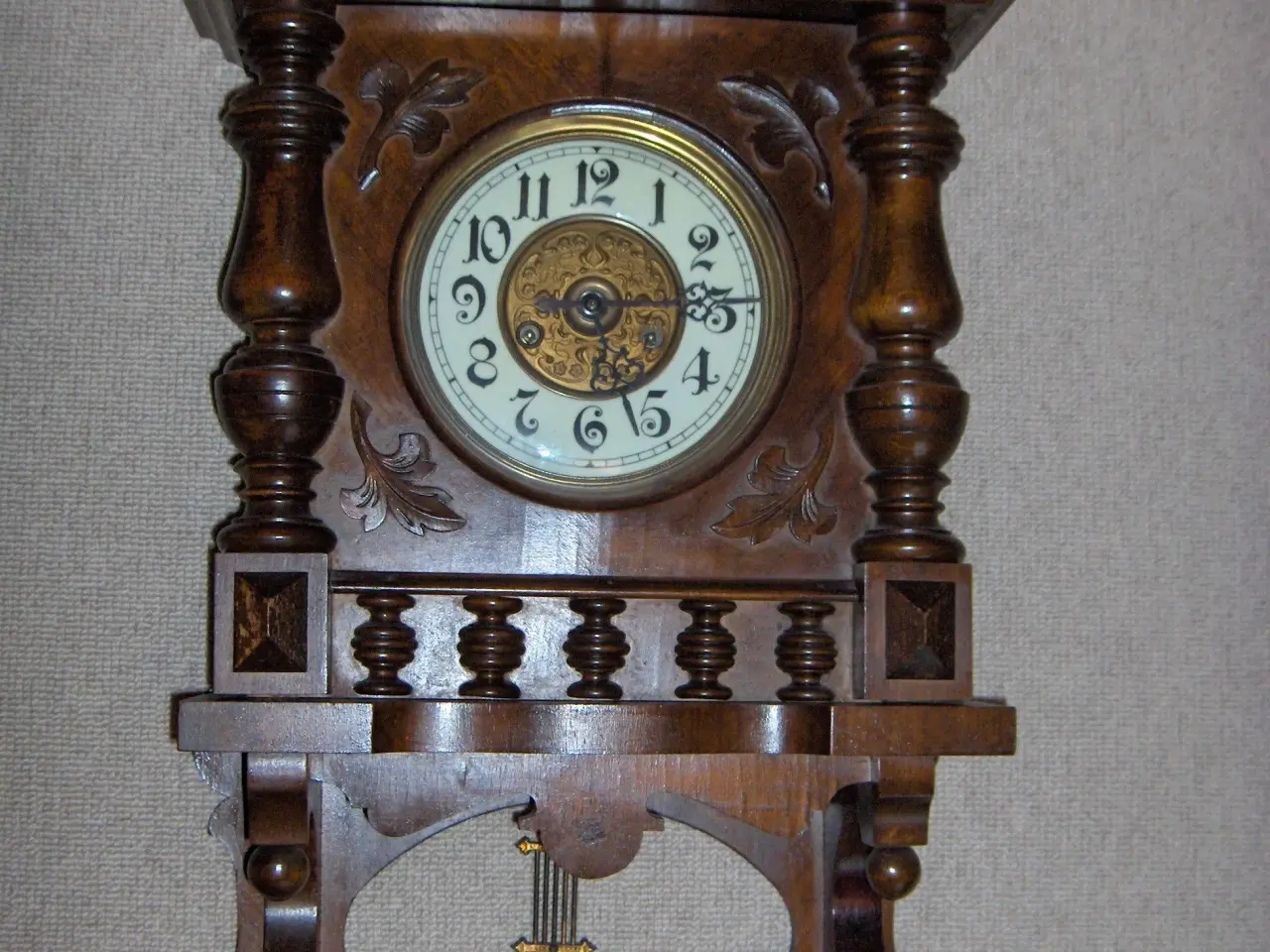 Billede 1 - Vægur fra ca. 1890-1895