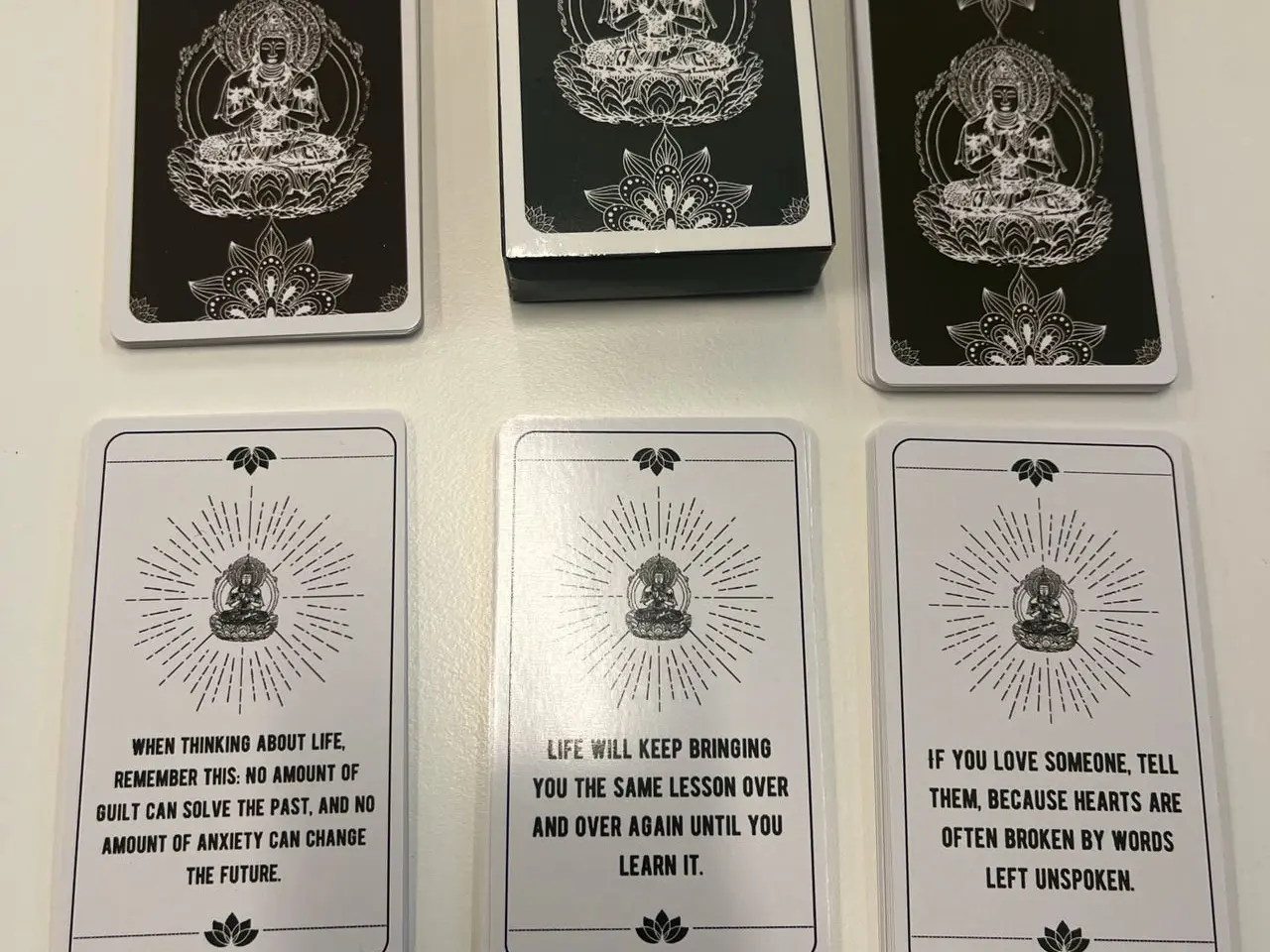Billede 1 - Buddha Wisdom Oracle Cards - Spiritual Guidance Deck