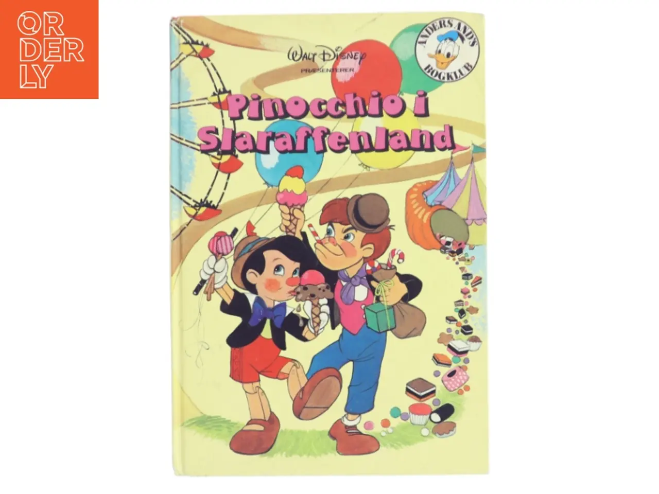 Billede 1 - Pinocchio i Slaraffenland af <Ukendt< (Bog)