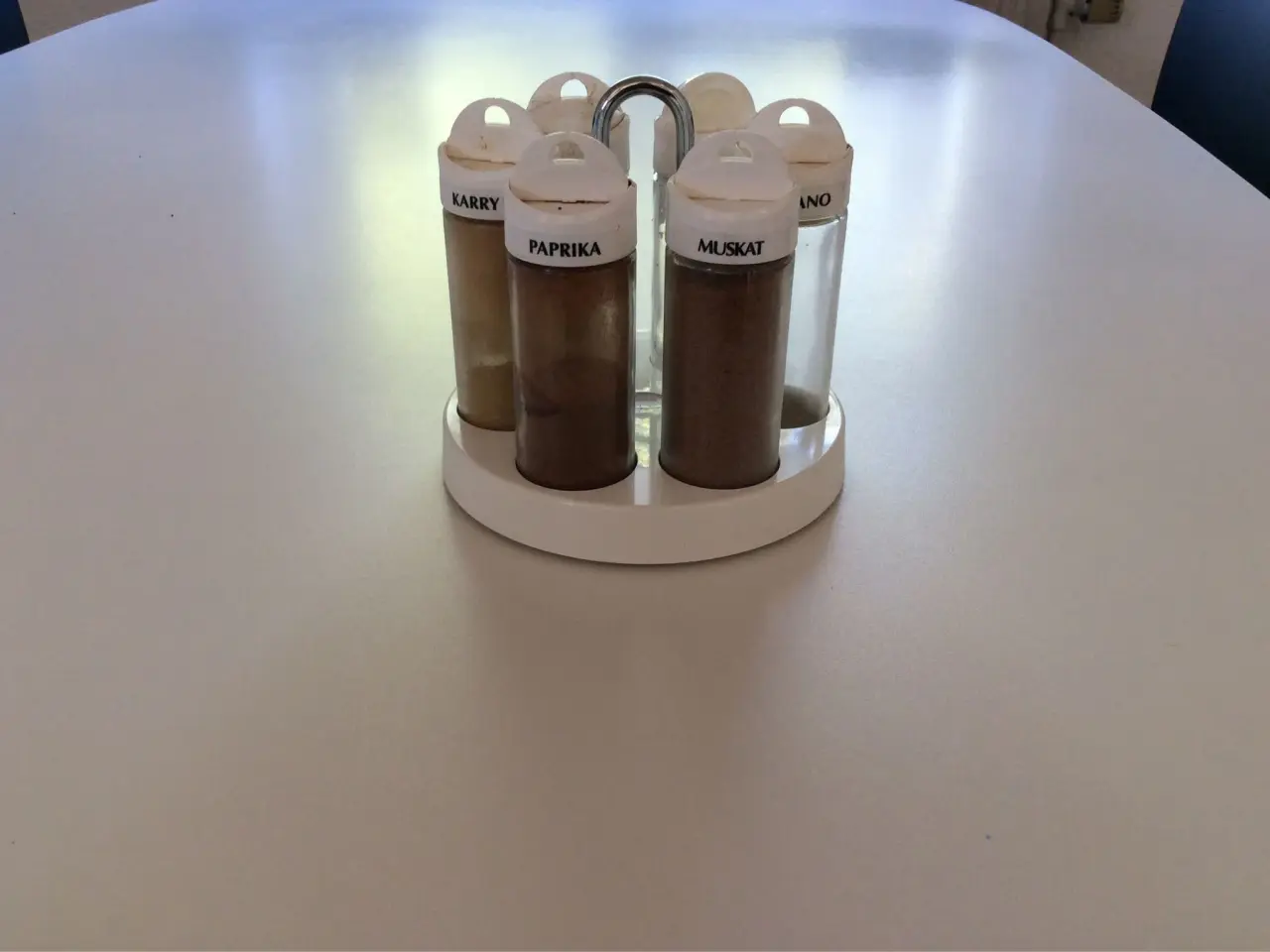 Billede 1 - Krydderi karussel med 6 glas