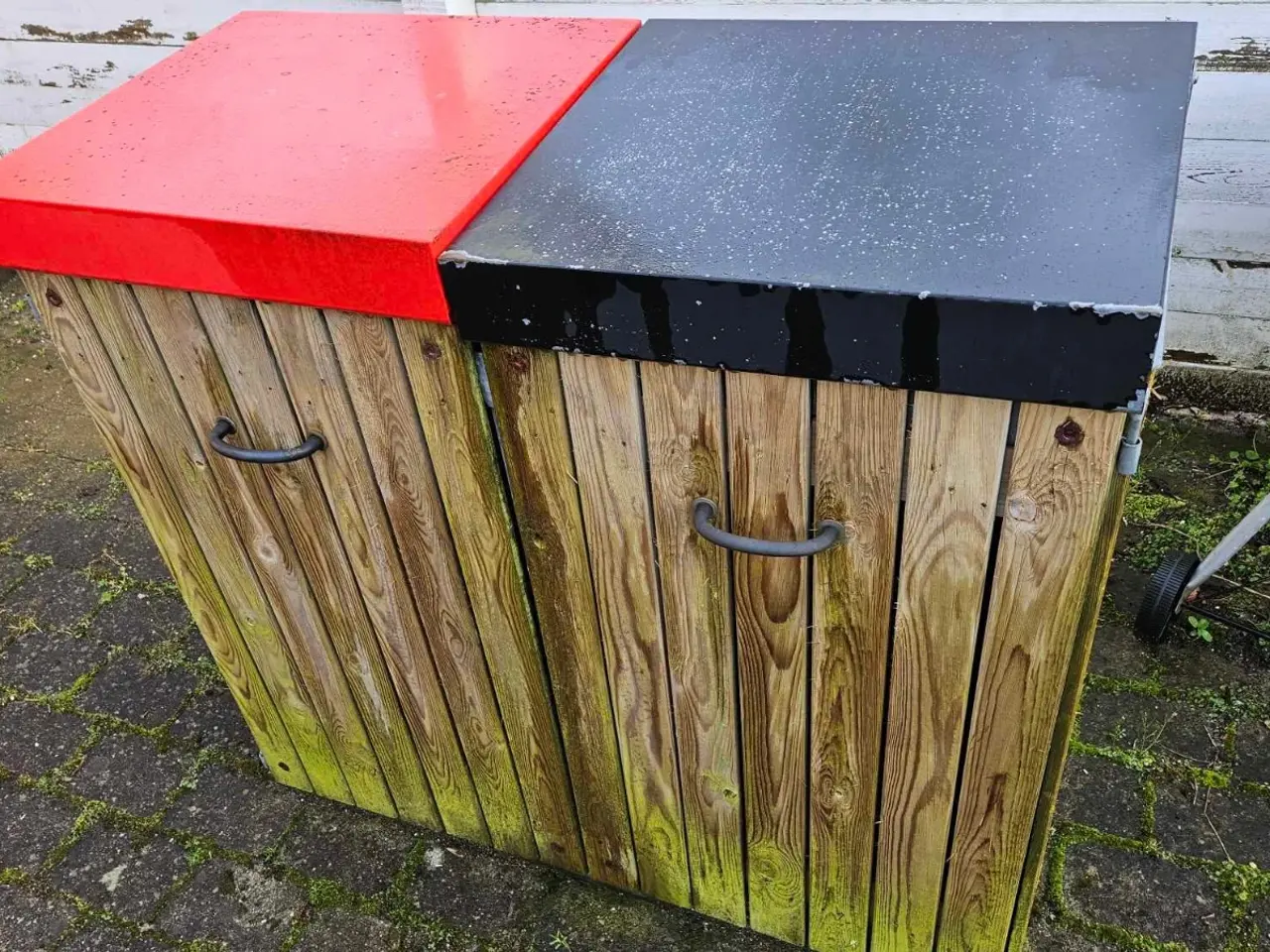Billede 1 - Dobbelt affaldsstativ kan afhentes
