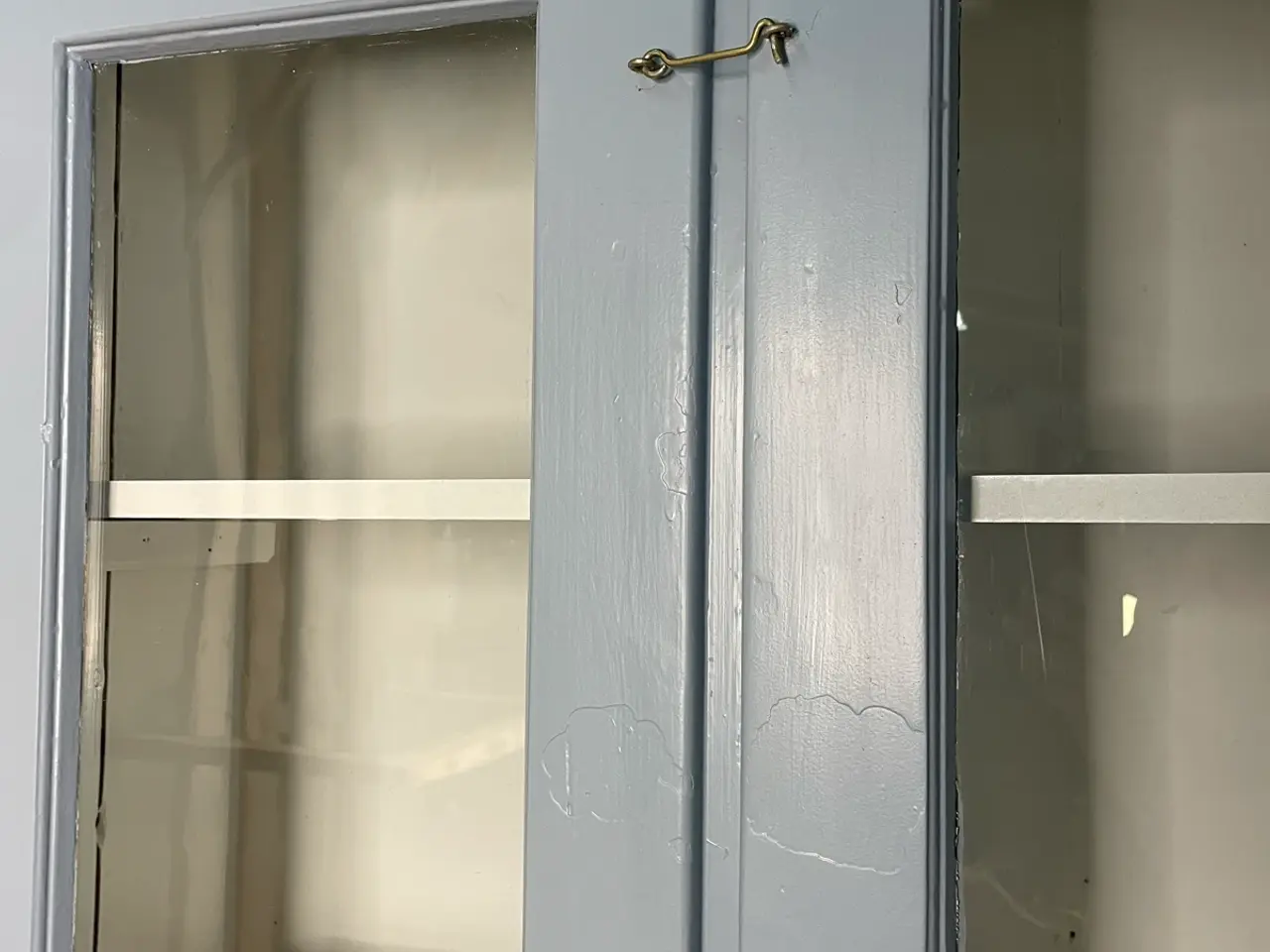 Billede 5 - 2,20cm høj vintage vitrine