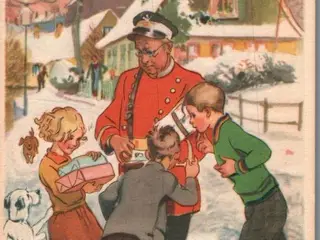Mathisen, Axel  - Julekort - Ubrugt