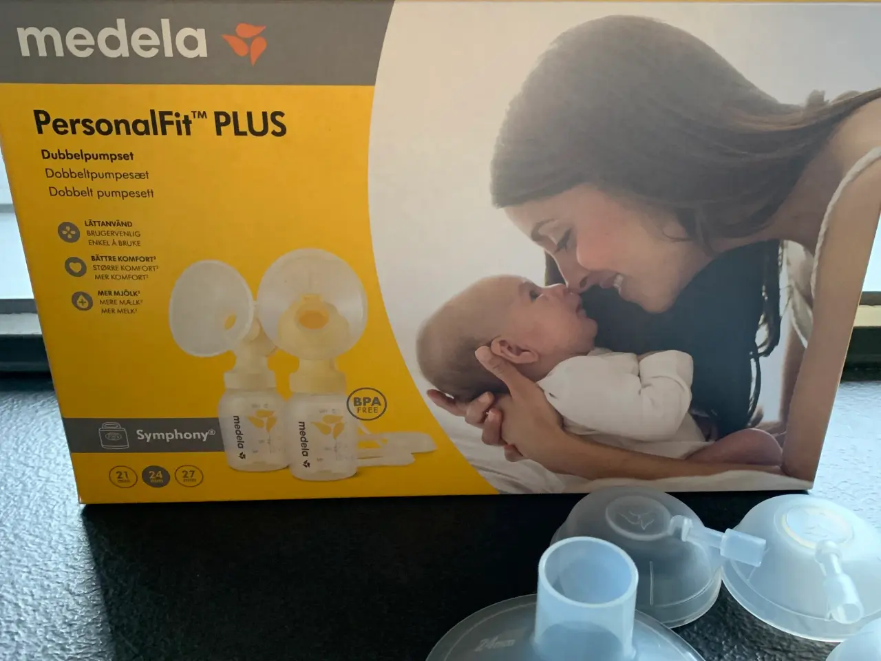 Billede 1 - Medela dobbelt pumpesæt