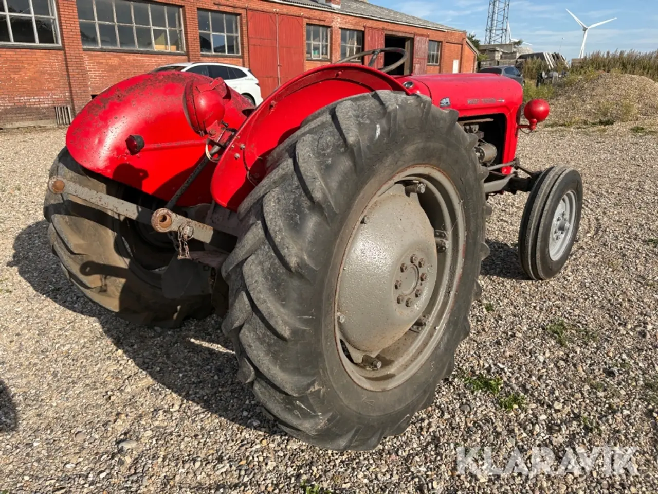 Billede 3 - Veterantraktor Massey Ferguson 35