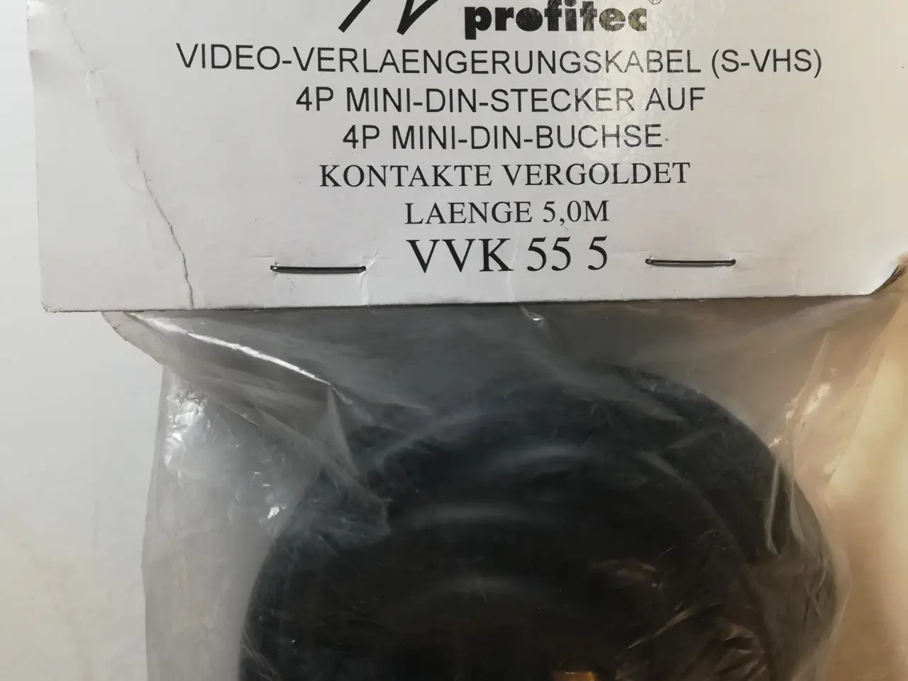 Billede 3 - Video-forlængerkabel S-VHS 4-polet