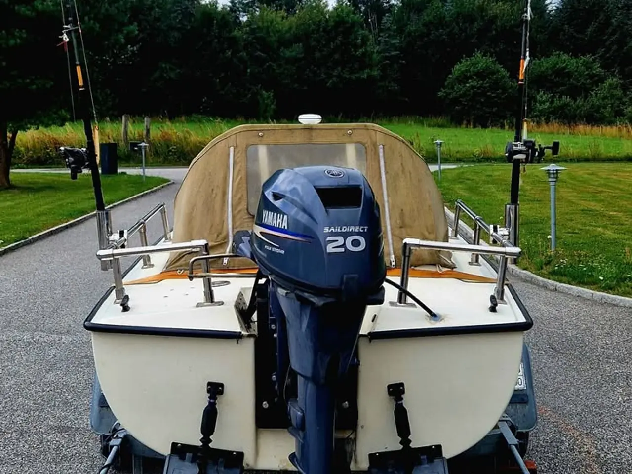 Billede 4 - Hunter 17 Jagt og fiskebåd med trailer og motor