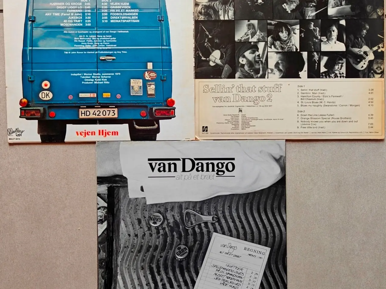 Billede 2 - LP, Van Dango x3