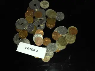 59 forskellige Danske mønter.