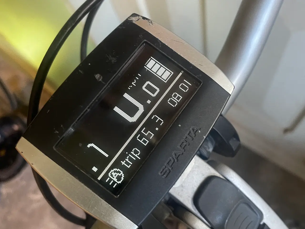 Billede 1 - Sparta elcykel med batteri og nøgle – motorfejl