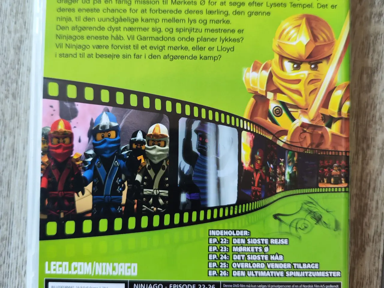 Billede 2 - DVD Lego Ninjago Afsnit 22-26 