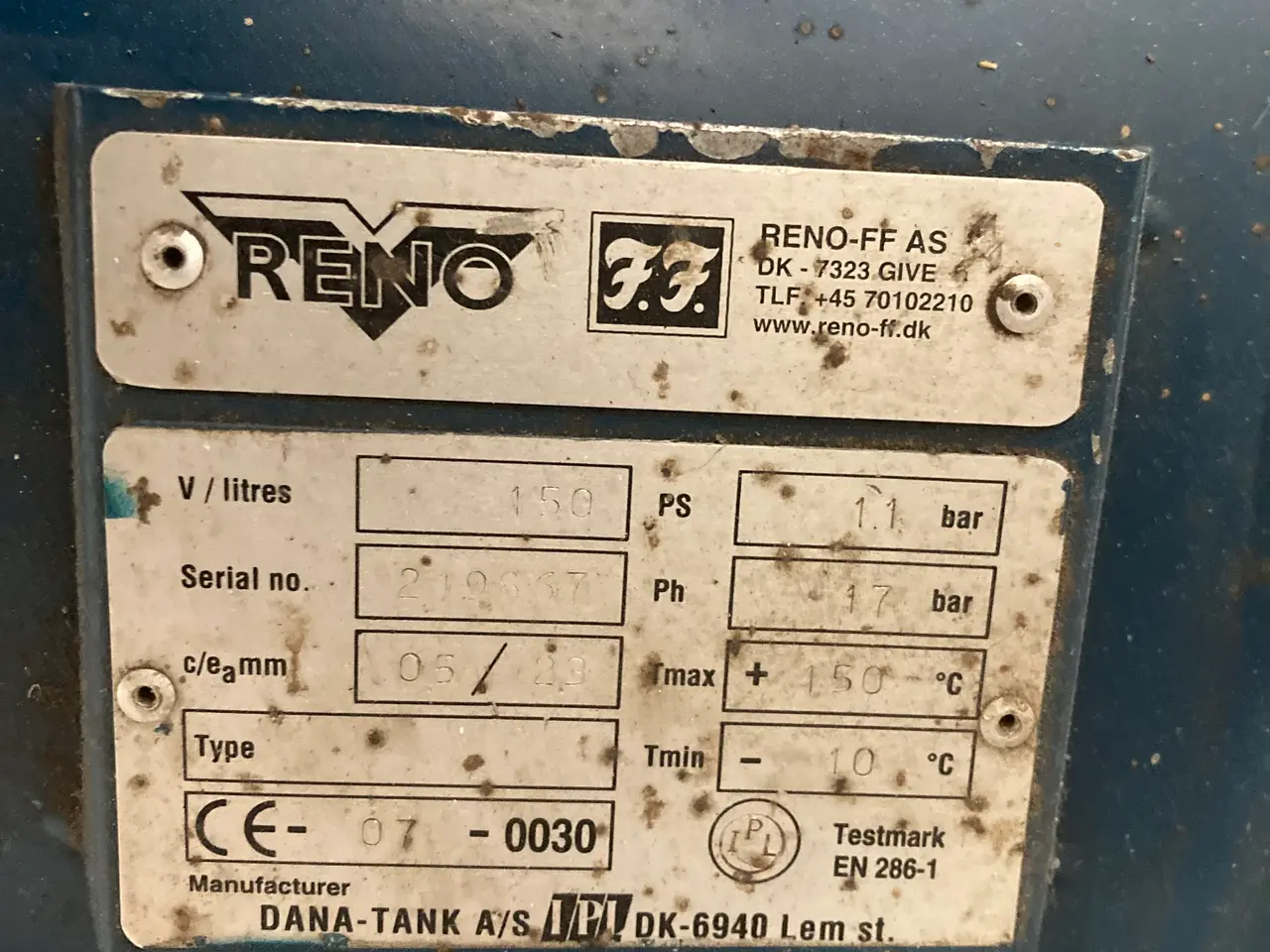 Billede 3 - Reno FF kompressor på hjul