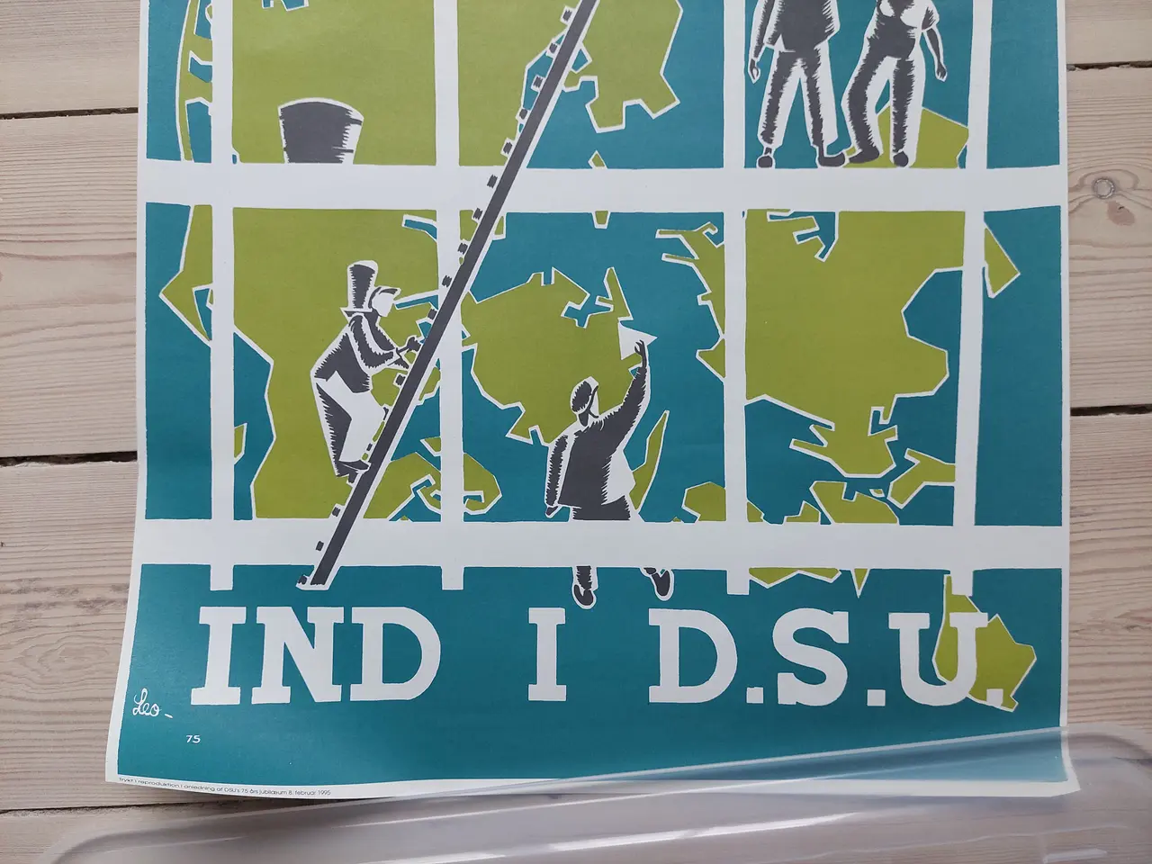 Billede 3 - DSU jubilæumsplakat fra 1995