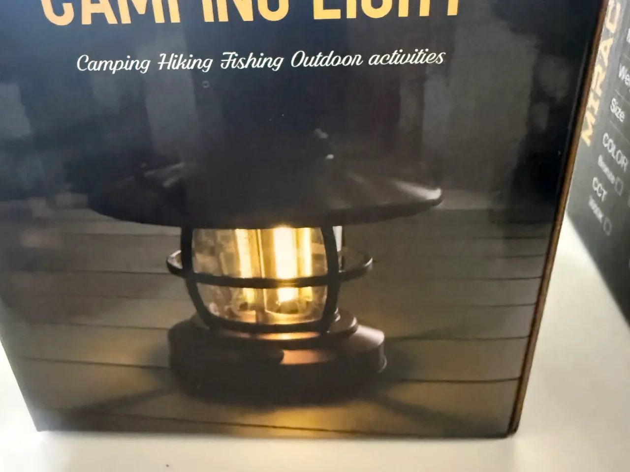 Billede 2 - Outdoor, lampe, lanterne, campinglampe, udeliv