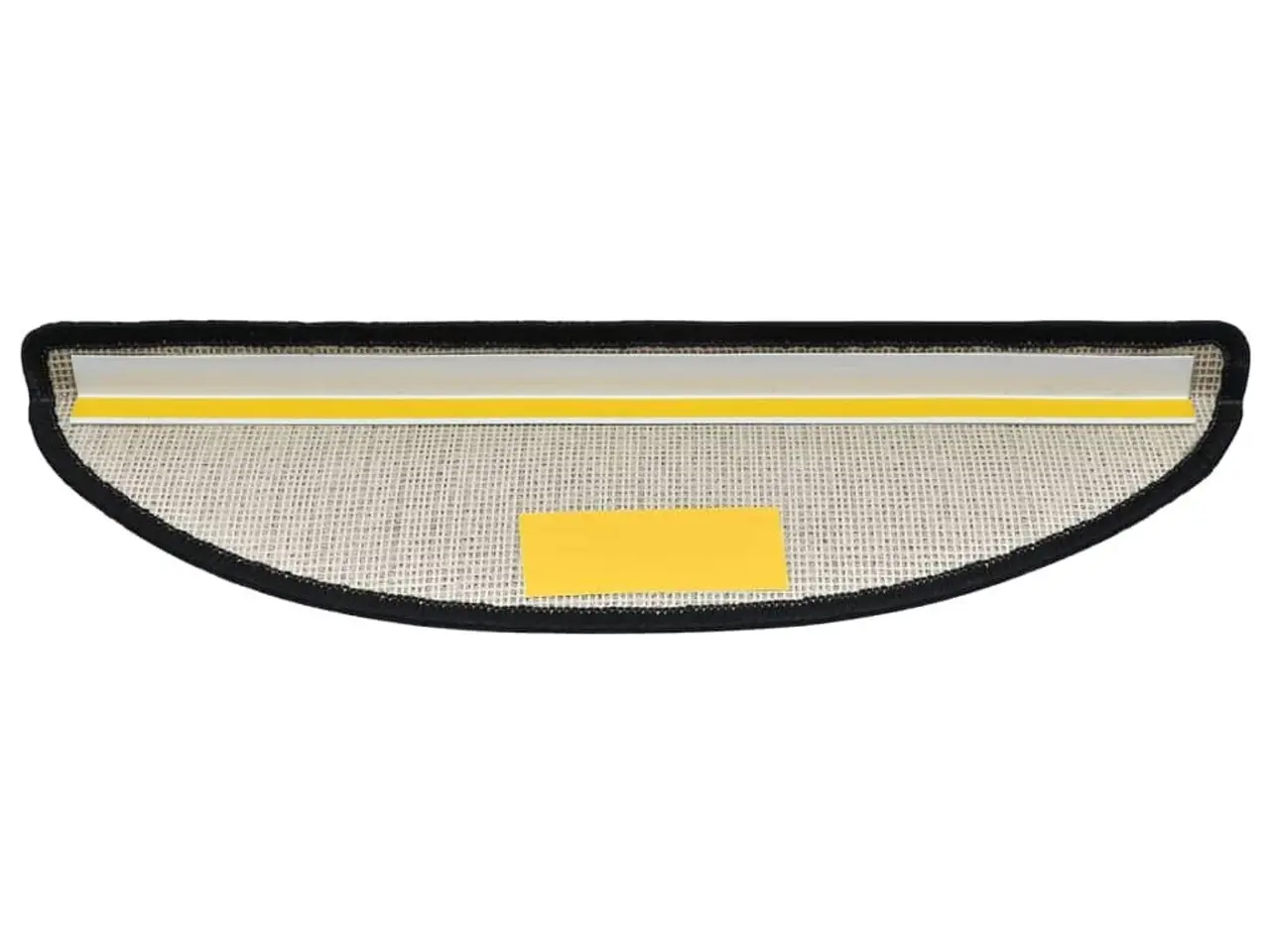 Billede 5 - Trappemåtter 15 stk. 56x17x3 cm antracit halvrund