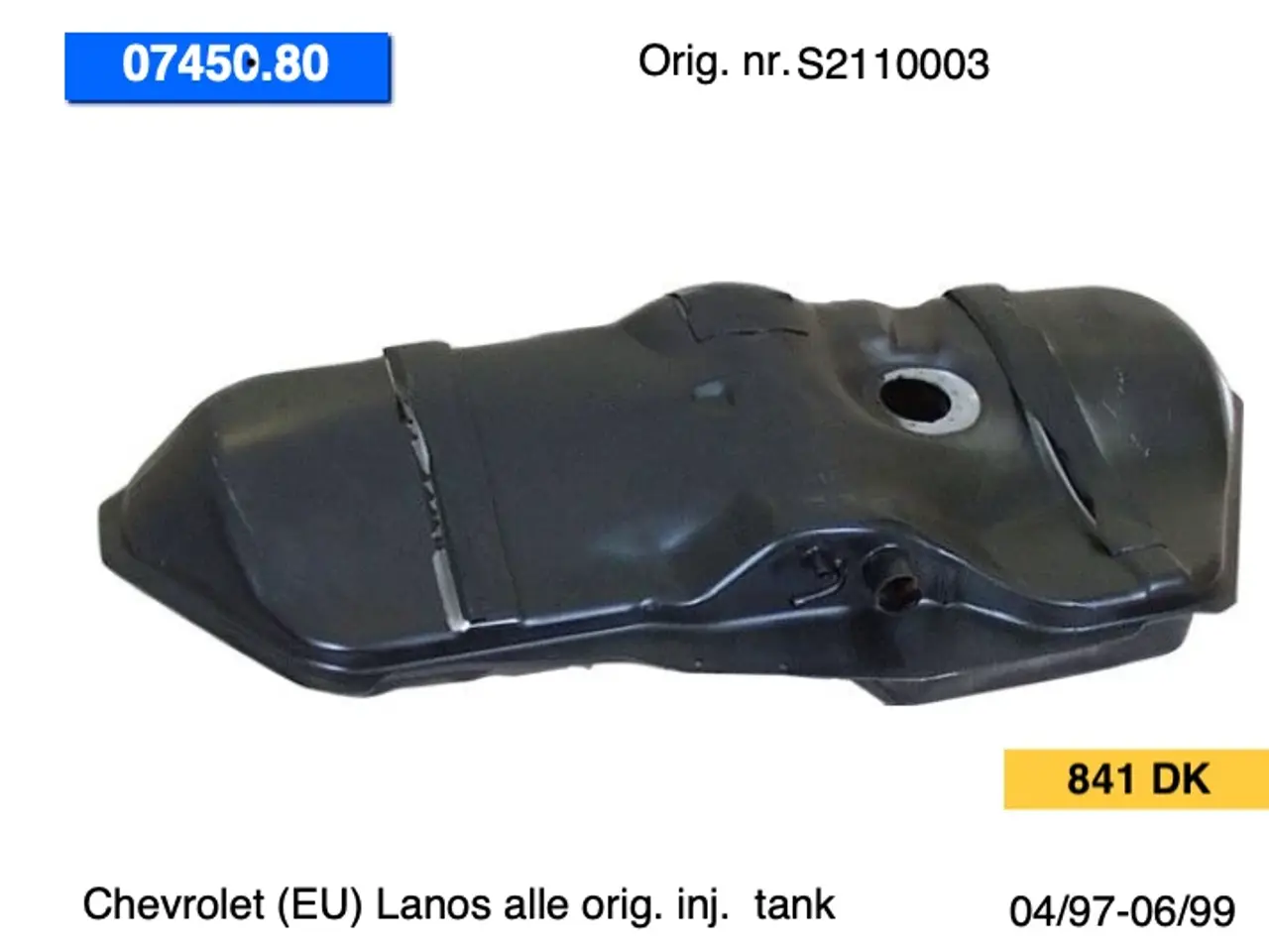 Billede 1 - Chevrolet Lanos alle (97-99) tank