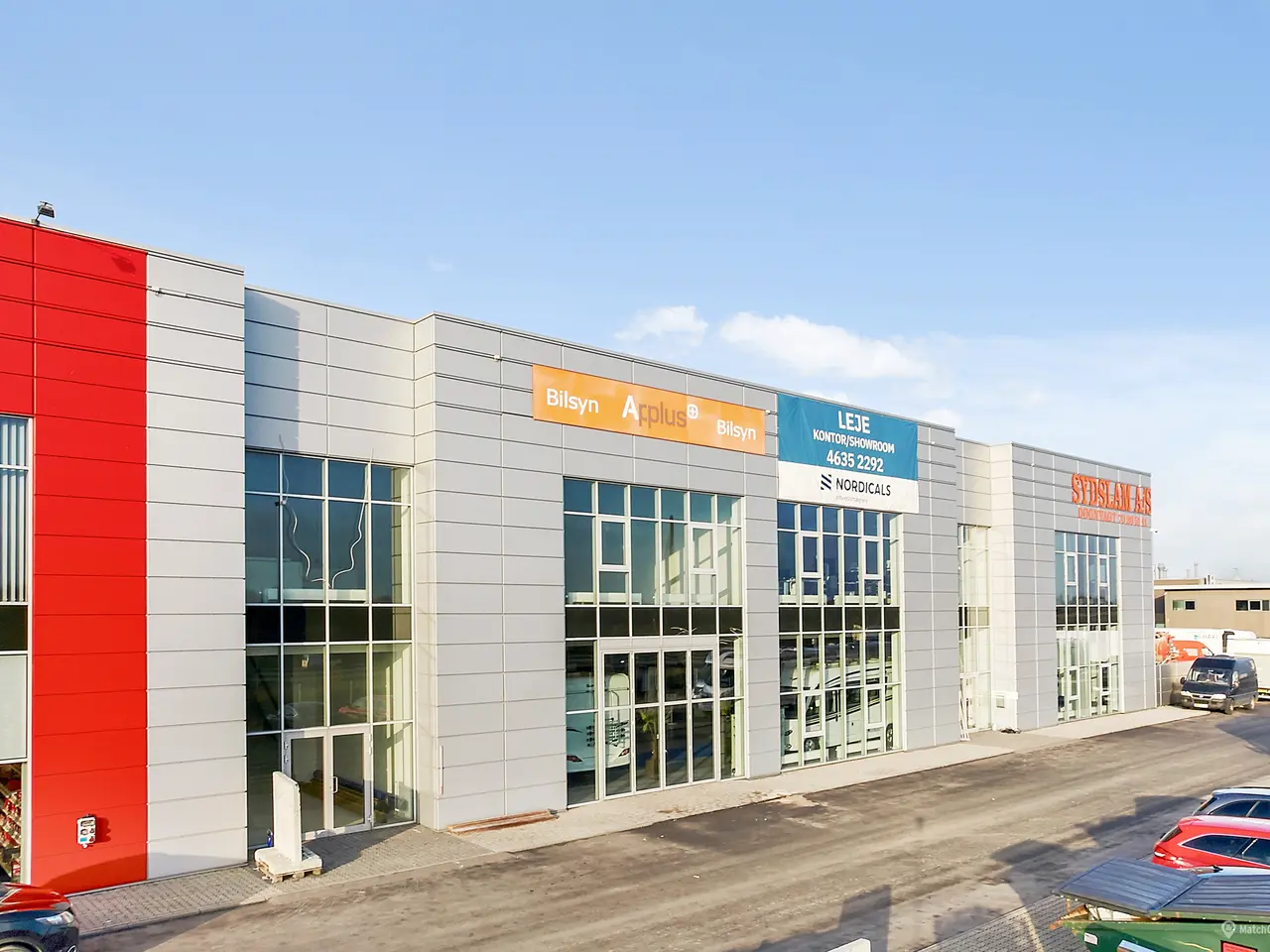 Billede 1 - Kontor - salgslokaler - showroom med facade mod motorvejen