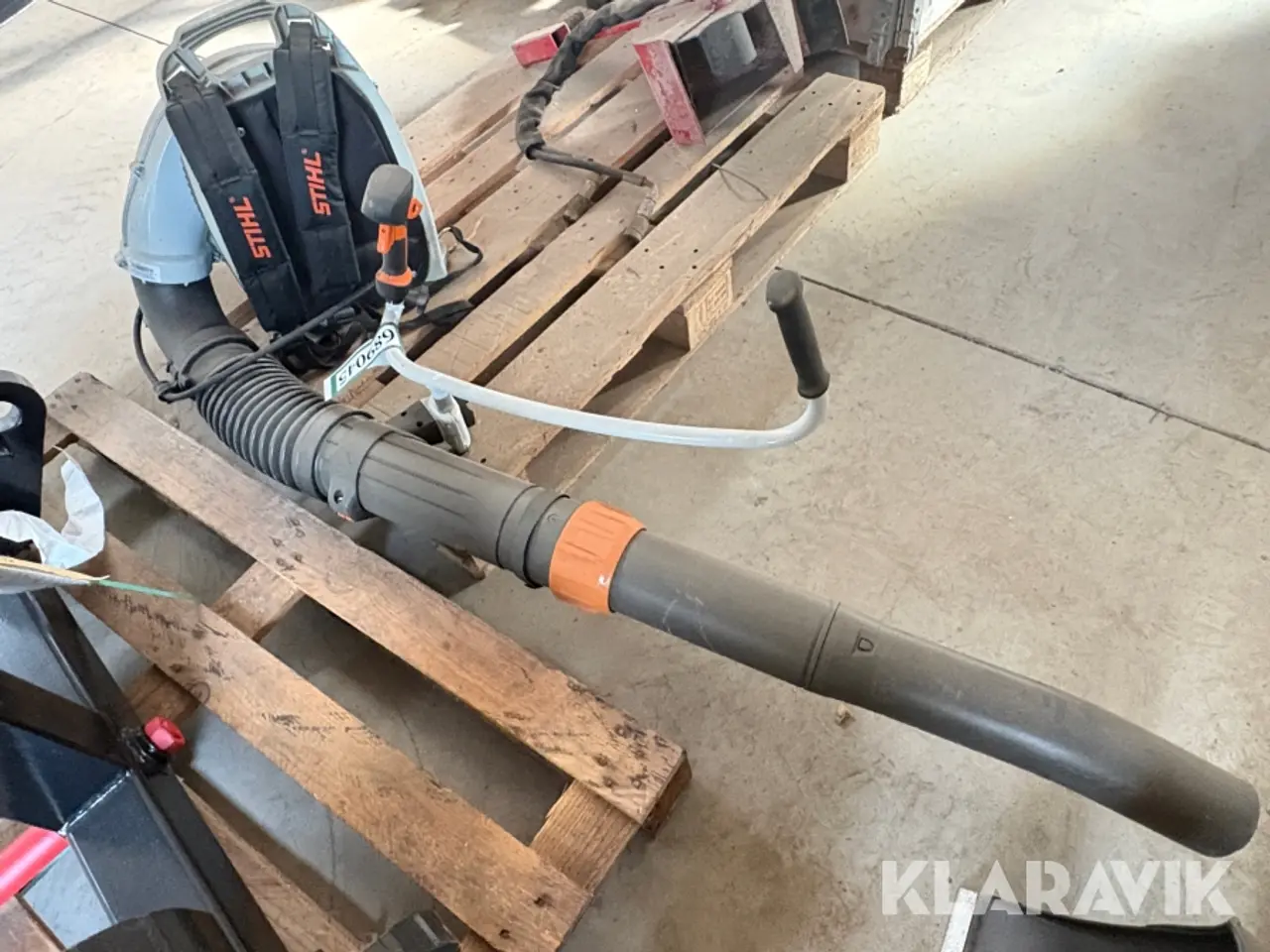 Billede 4 - Løvblæser rygbåren Stihl BR450