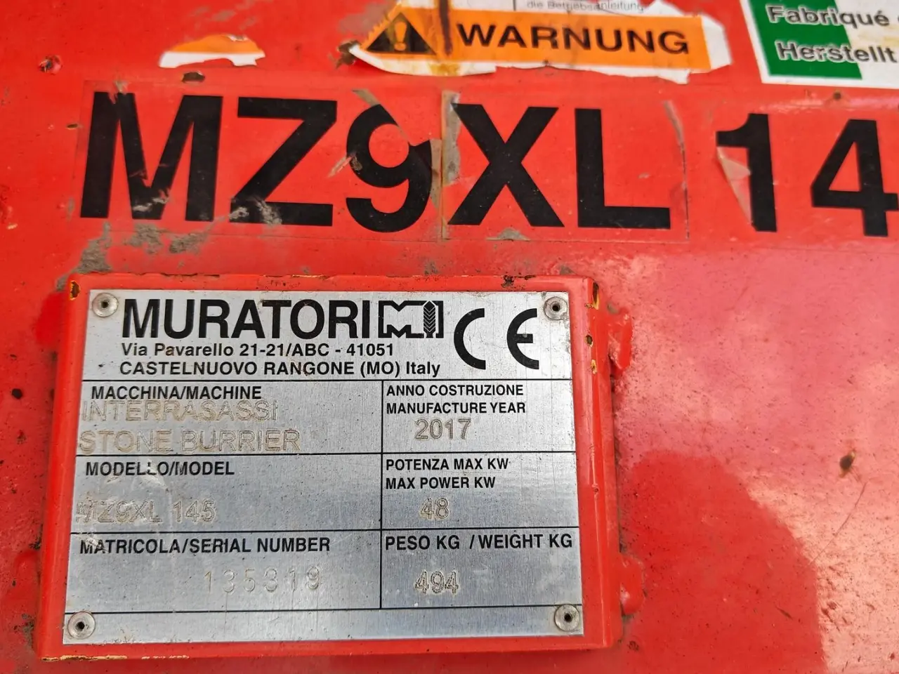 Billede 5 - Muratori MZ9SXL-145