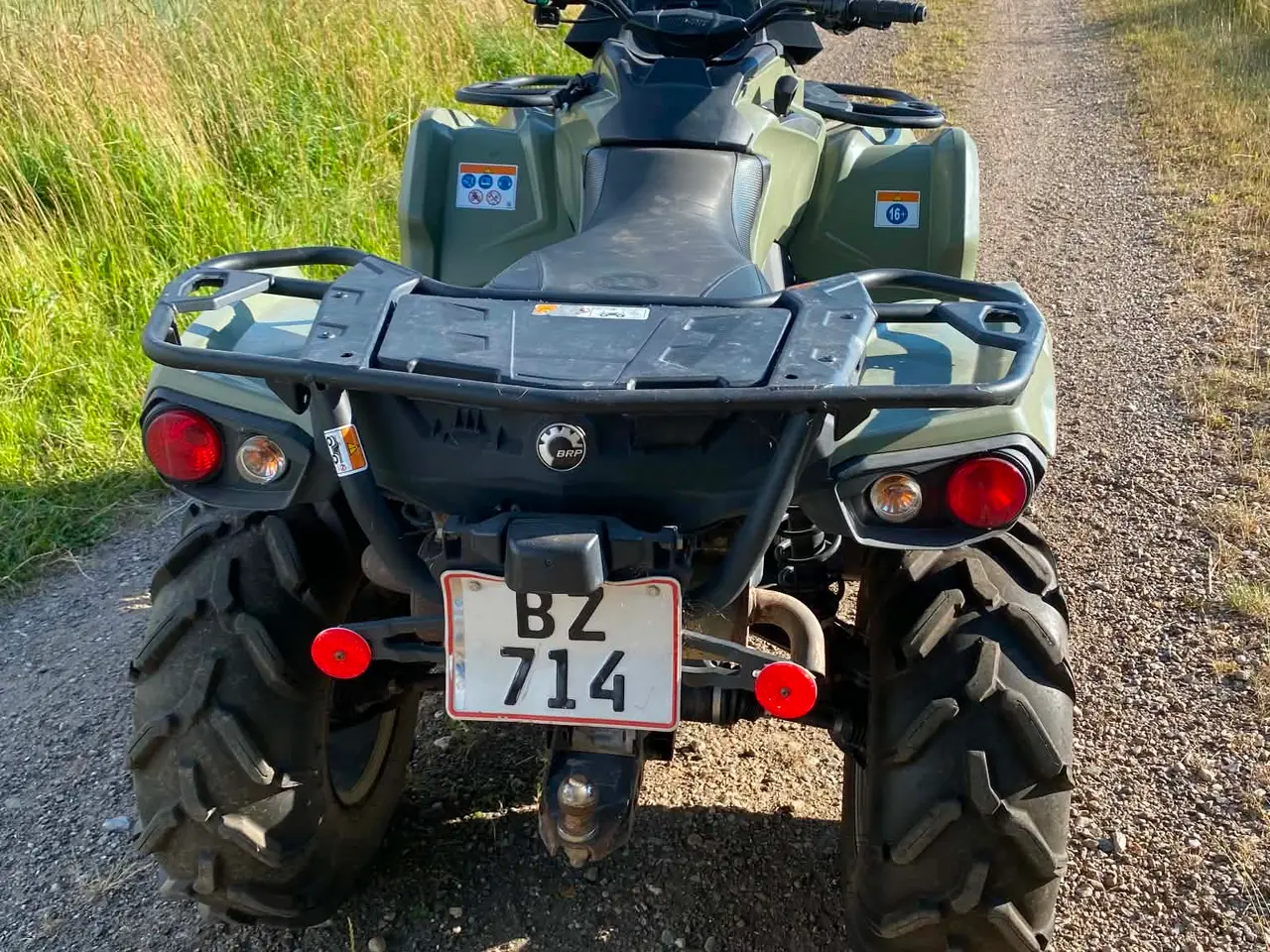 Billede 4 - Fin CAN AM  Outlander PRO 650 ccm traktor evt byt