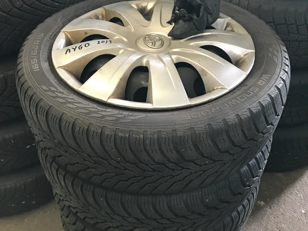 Billede 1 - Vinterhjul, Toyota Aygo