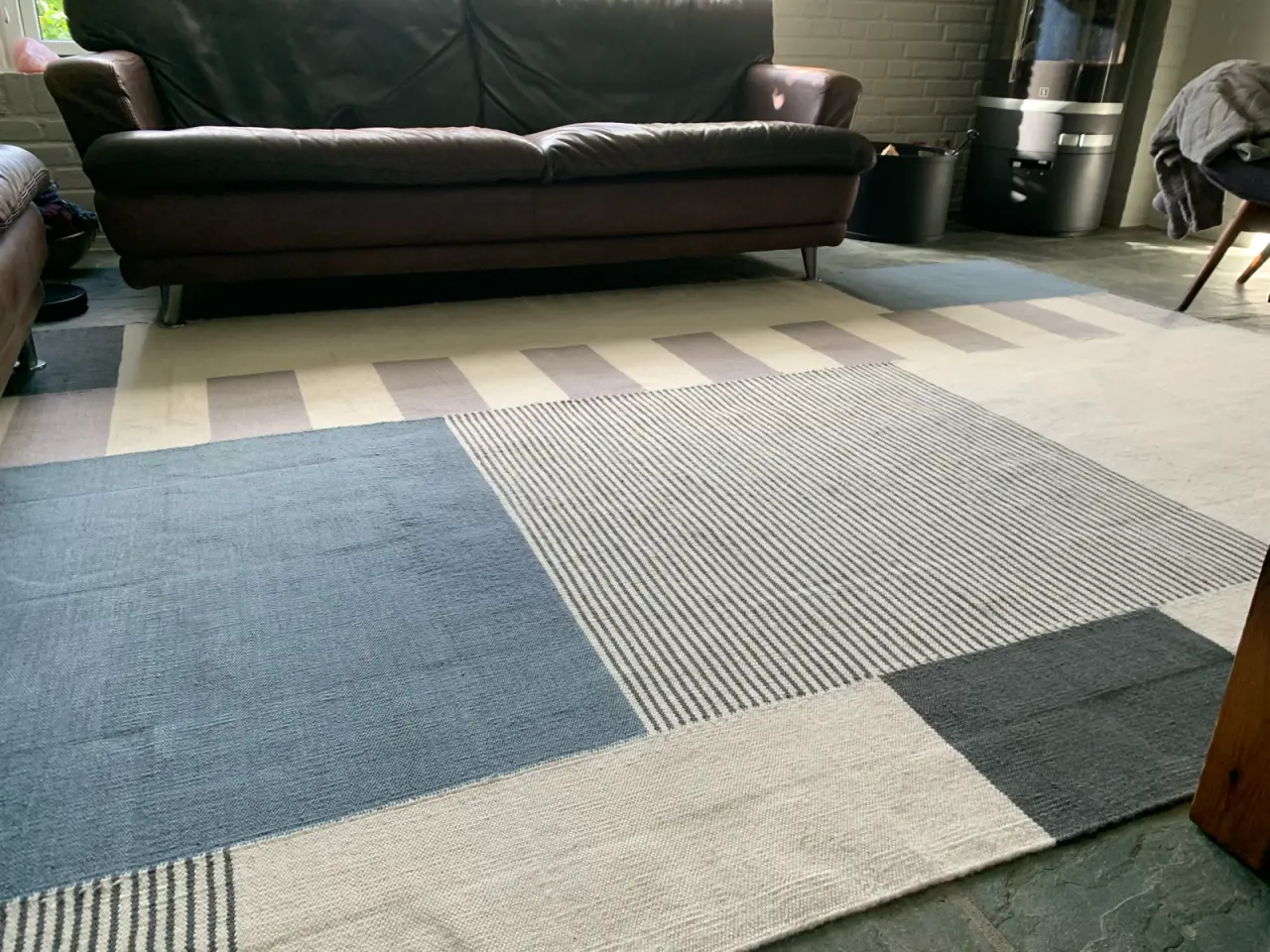 Billede 3 - Kelimtæppe med mønster