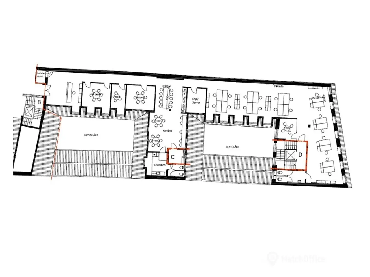 Billede 26 - INGEN BINDING - Flot og nyistandsat storrumskontor på 423 m²