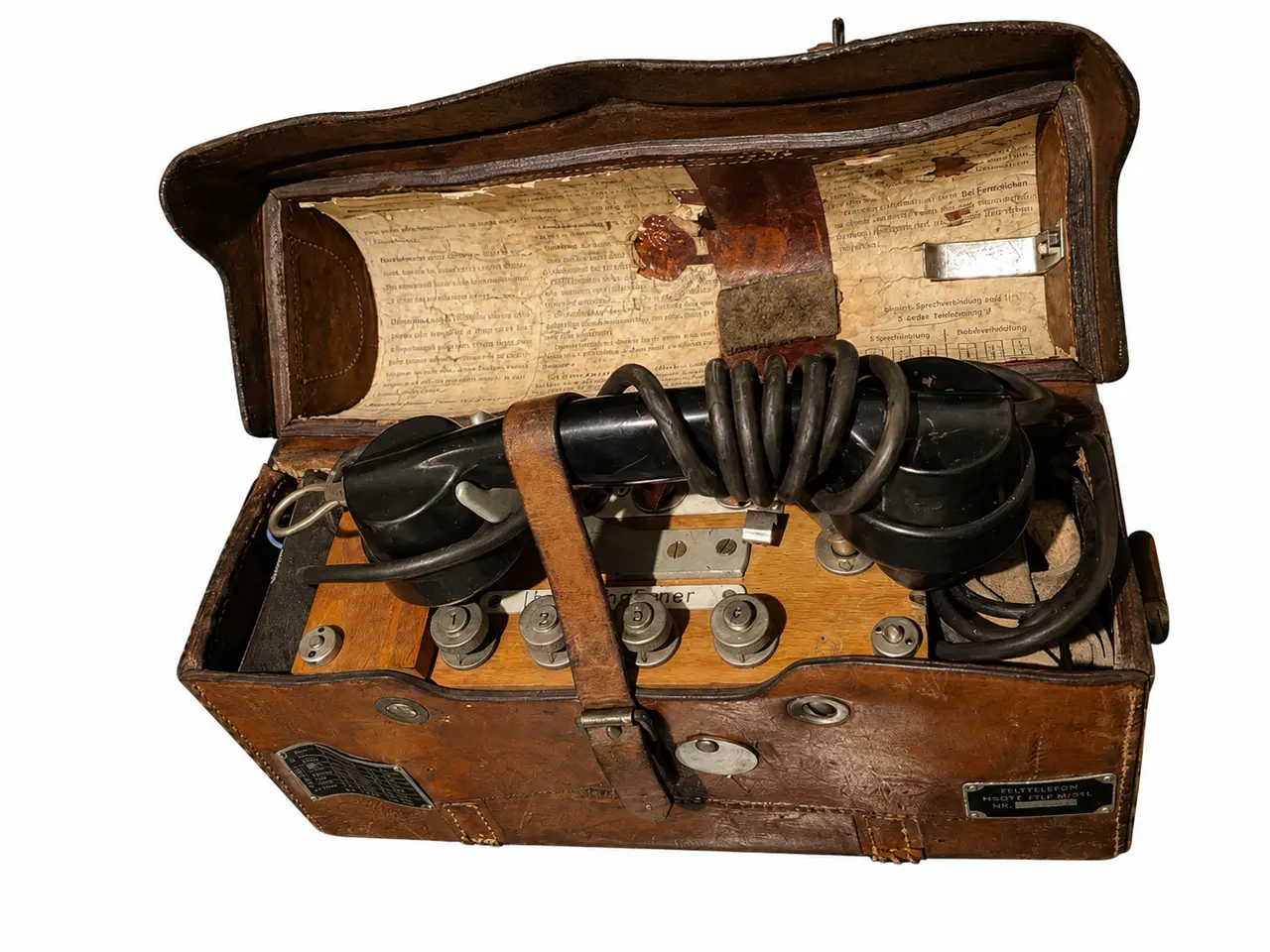 Billede 2 - Original dansk felttelefon HSGT FTLF M/51L