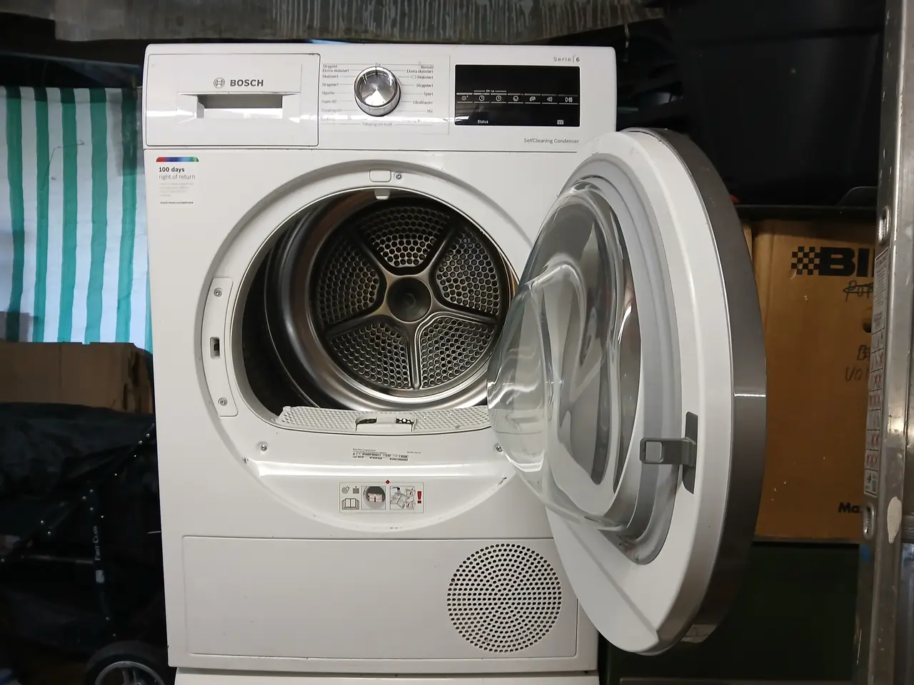 Billede 1 - Bosch 9 kg. Varmepumpe tørretumbler A++