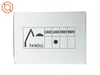 Jørgen Gammelgaard lampe for Pandul, Tip Top 3 Pendel fra Pandul (str. 25,5 cm)