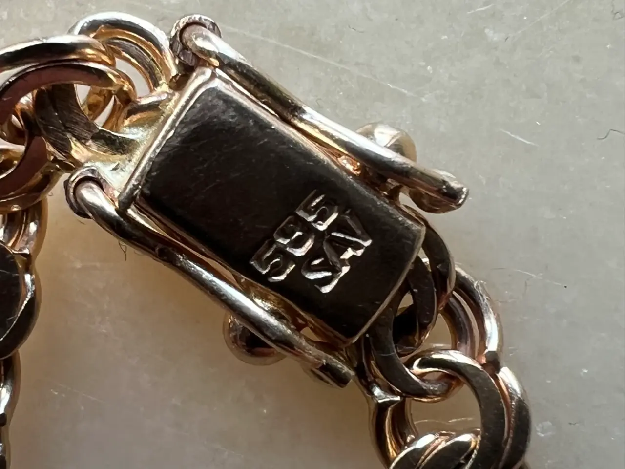 Billede 2 - Vintage 14K Bismark halskæde