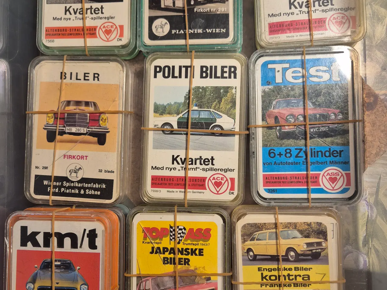 Billede 1 - Bilspil Kvartet kort .