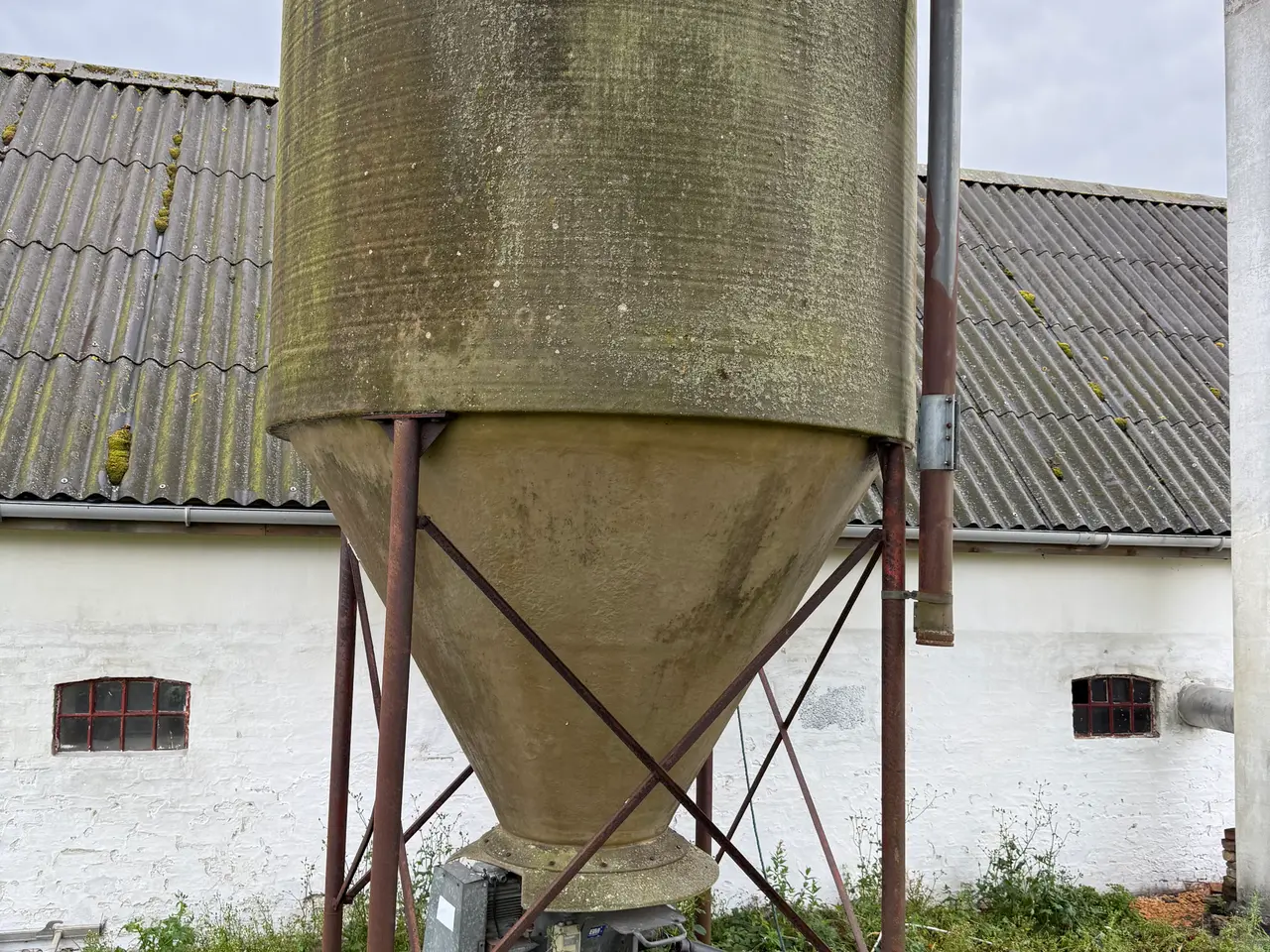 Billede 2 - Træpille silo inkl. 5 meter snegl 