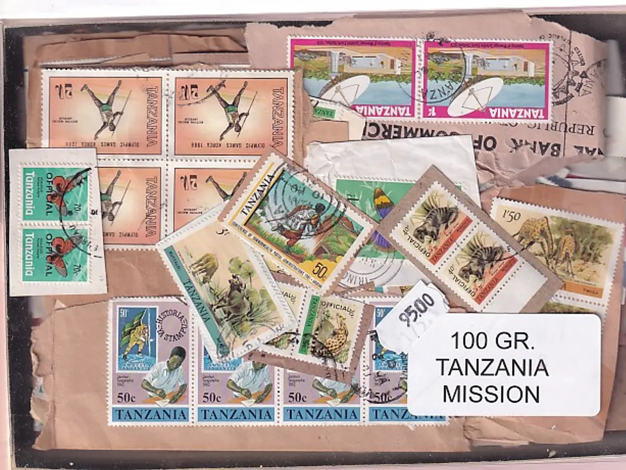 Billede 1 - Tanzania 100 g. Mission m. Billedmærker