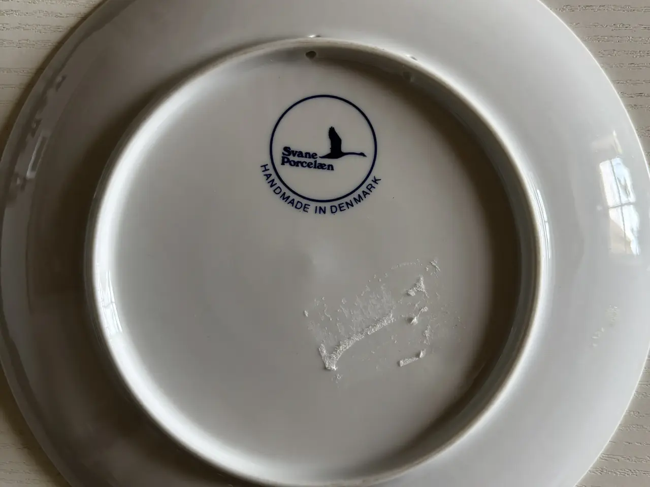 Billede 2 - Kirke platte, Ådum kirke, Svane Porcelæn