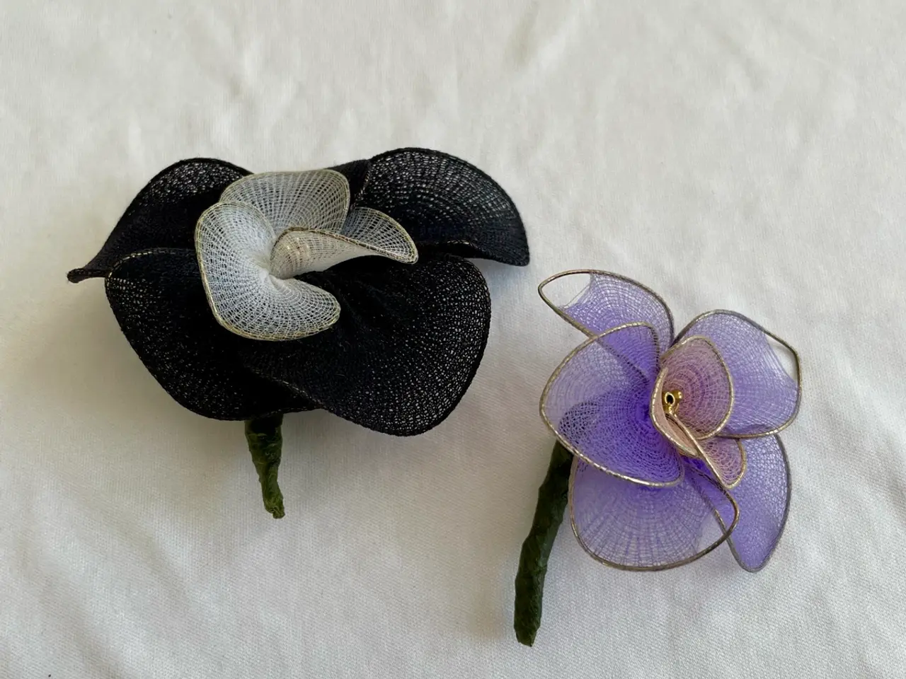 Billede 6 - Vintage hatteblomster