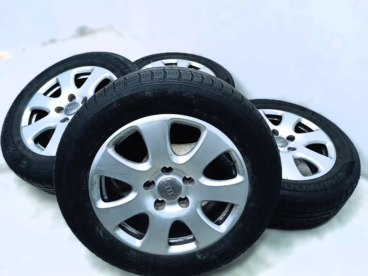 Billede 6 - 5x130 18" ET53 nav 71,6ø AUDI Q7 vintersæt