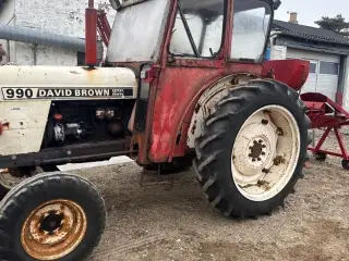 David Brown traktor med trækløver
