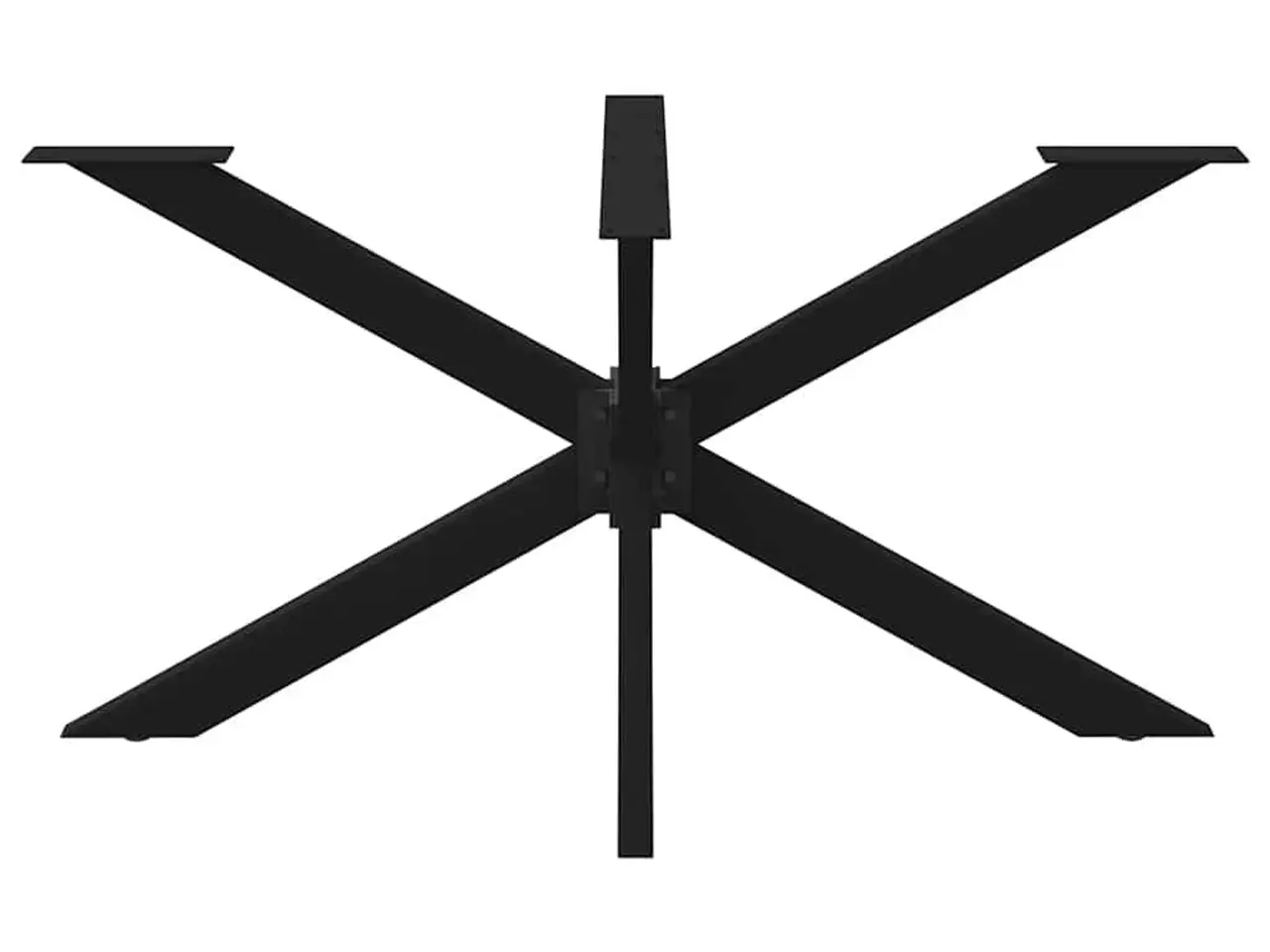Billede 3 - Spisebordben edderkopformet sort 150x78x(72-73) cm stål