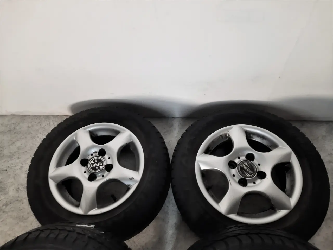Billede 4 - 4x100 13" ET38 nav 73,4ø Megawheels vintersæt