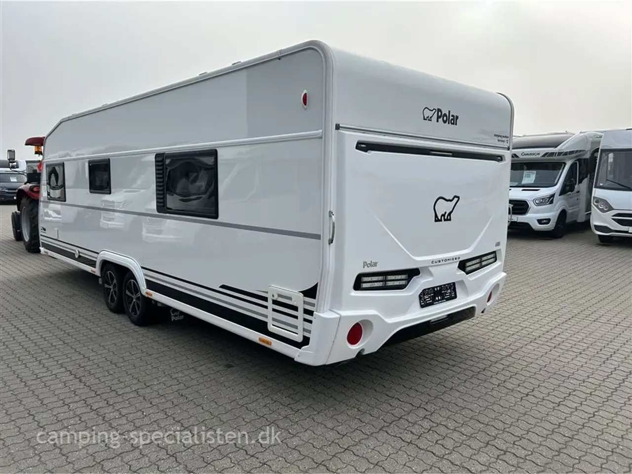 Billede 3 - 2020 - Polar Customized 680 Polar Customized 680 med enkeltsenge og endebadeværelse model 2020 - kan nu ses hos Camping-Specialisten.dk