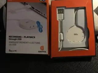 Griffin Imic Audio USB til Mac eller PC