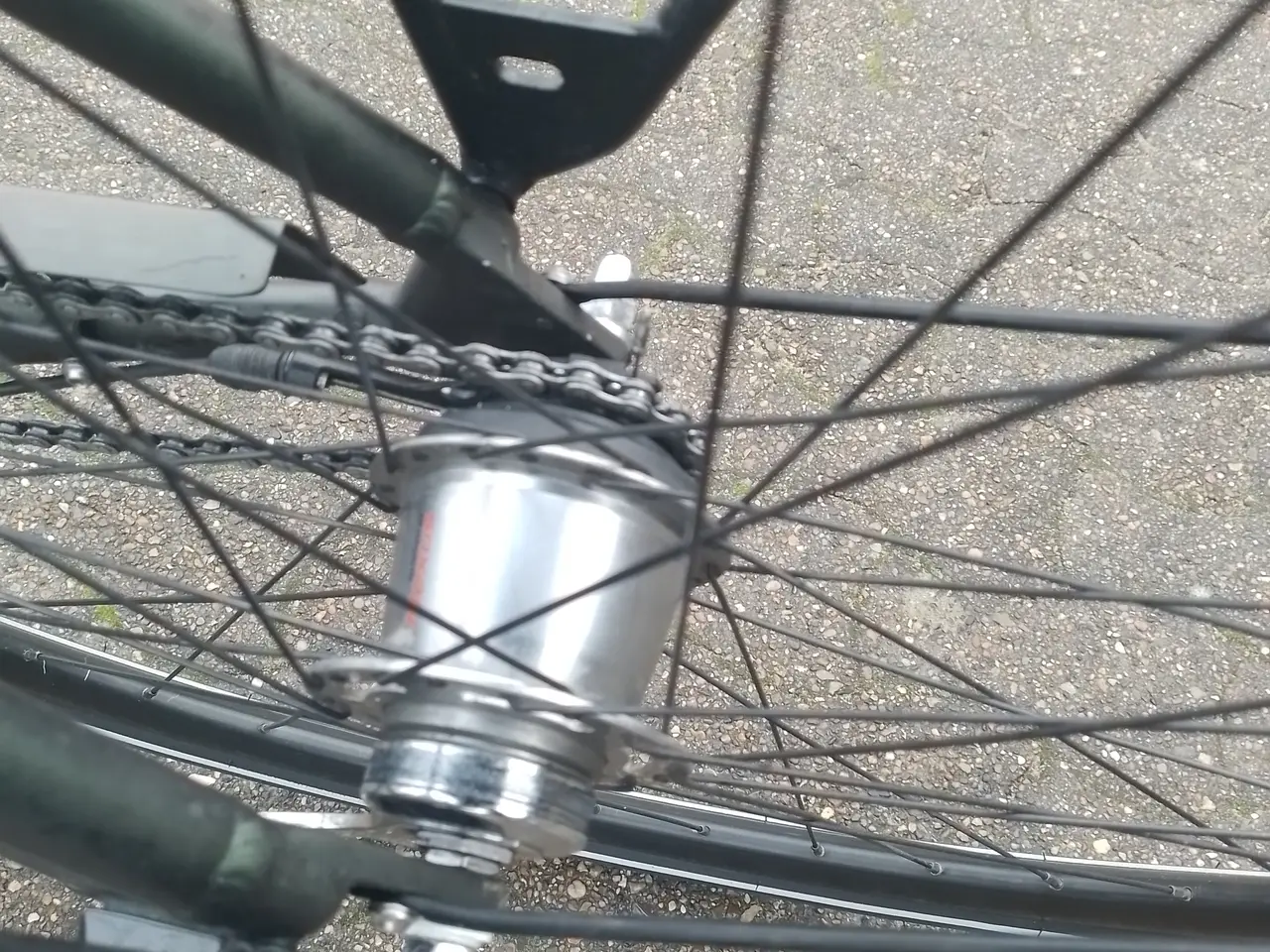 Billede 4 - El cykel E-fly VIA med forhjulsmotor,