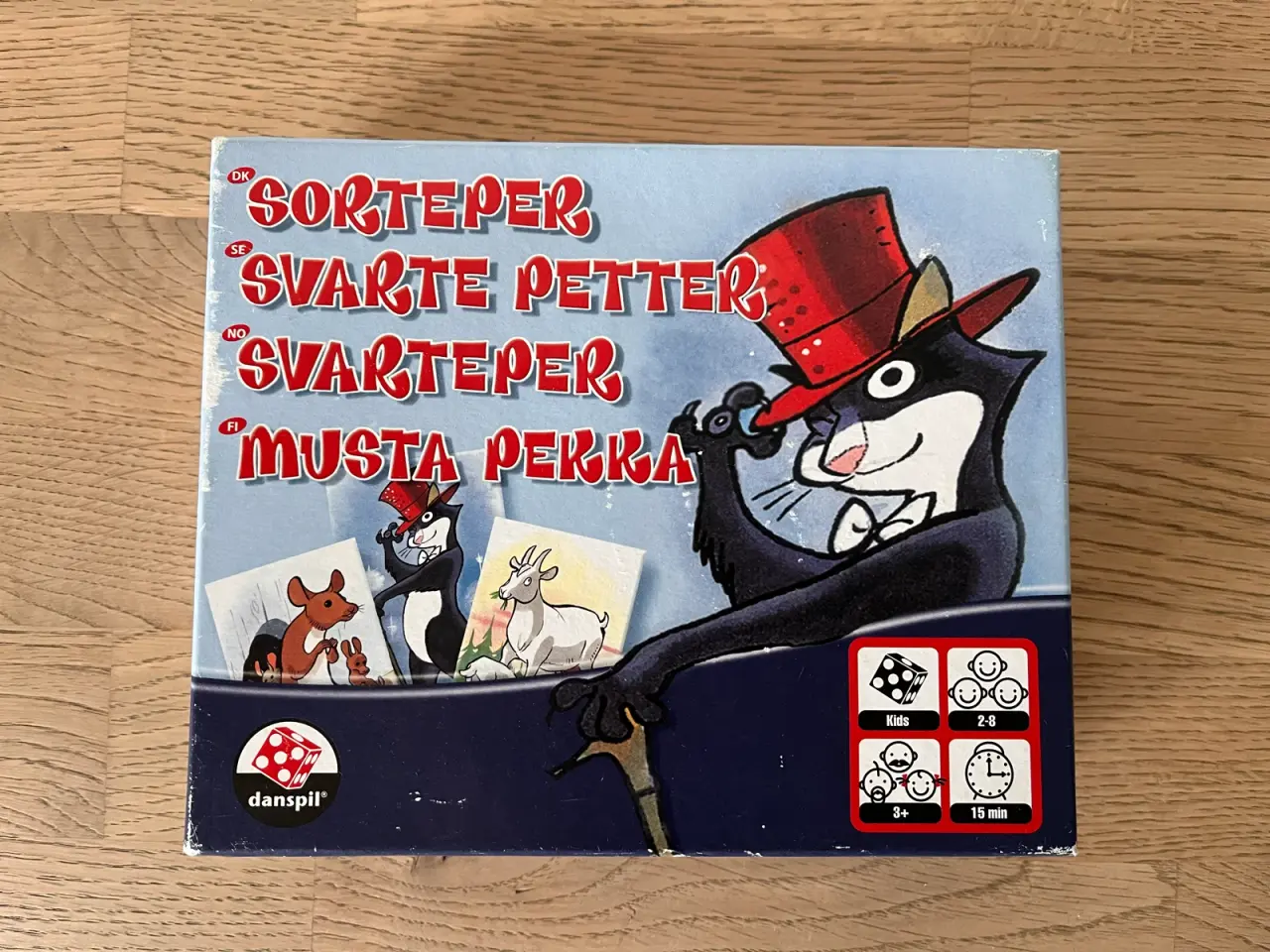 Billede 4 - KOMPLET SPIL: Sorteper incl. spillevejledning