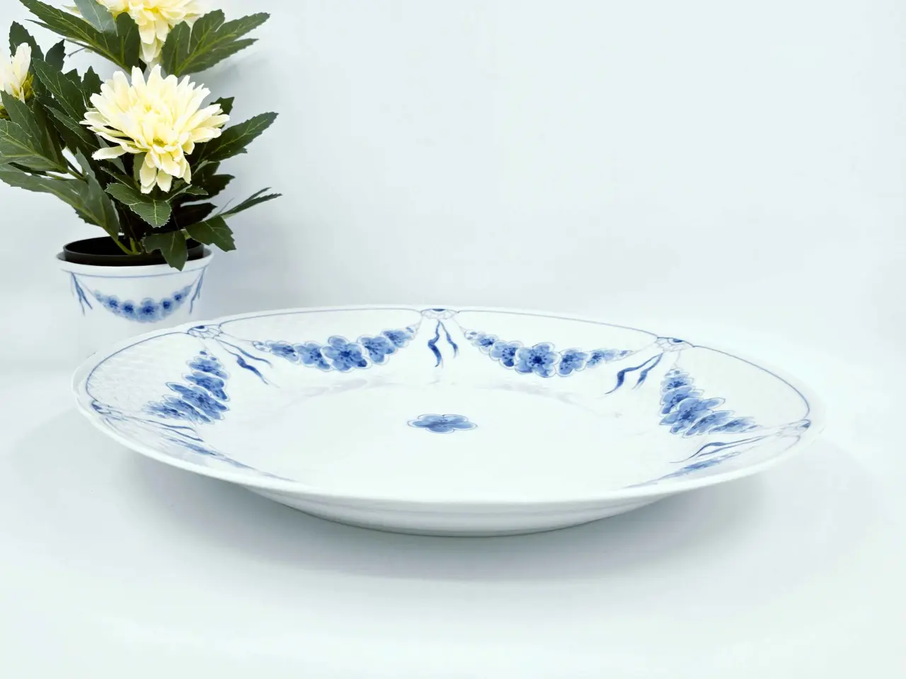 Billede 5 - Empire Stort rundt fad Porcelæn