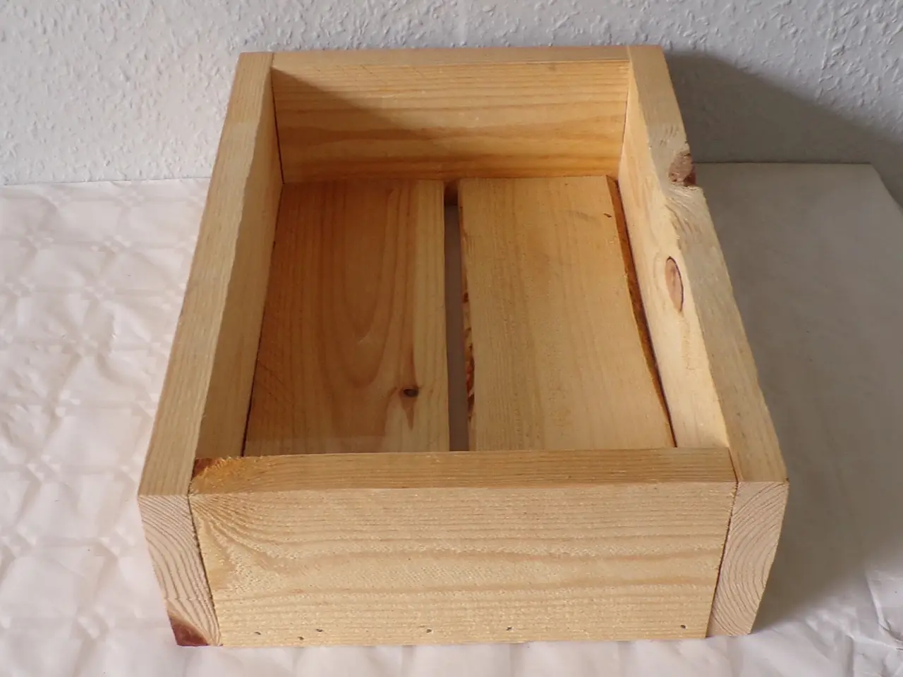 Billede 5 - Bakken er i genbrugstræ 35 x 25 cm