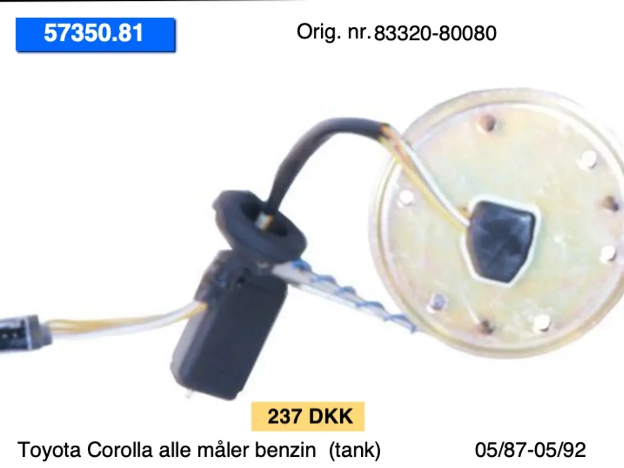 Billede 10 - Toyota Corolla tanke