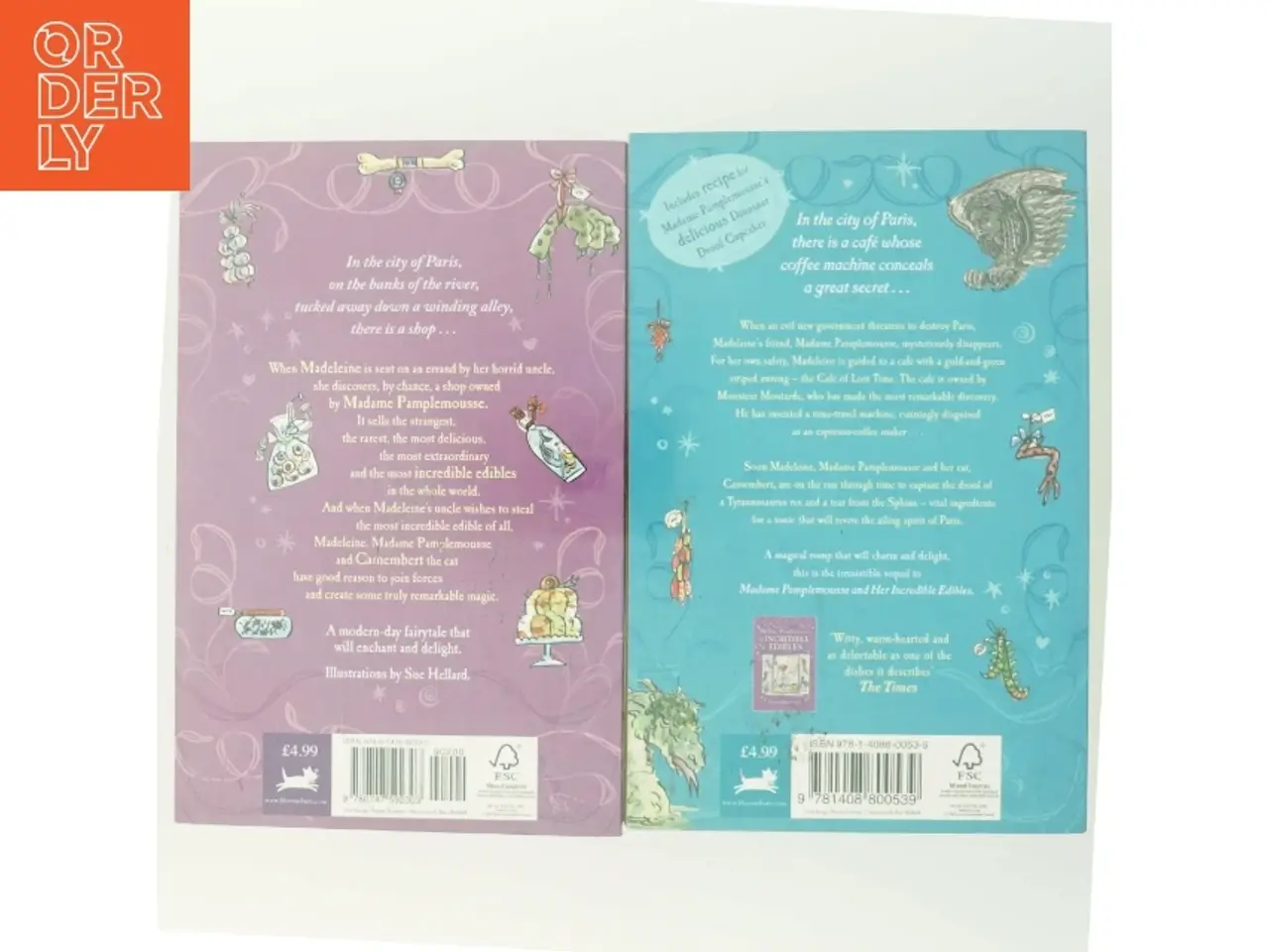 Billede 3 - Madame Pamplemousse and the time- traveling café af Rupert Kingfisher (Bog)